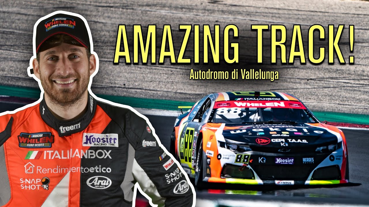 Alberto Naska loves his home track | NASCAR GP ITALY