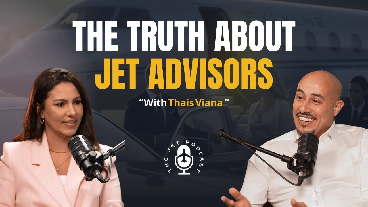 The Truth About Being a Private Jet Advisor | With Thais Viana | The Jet Podcast by IABI