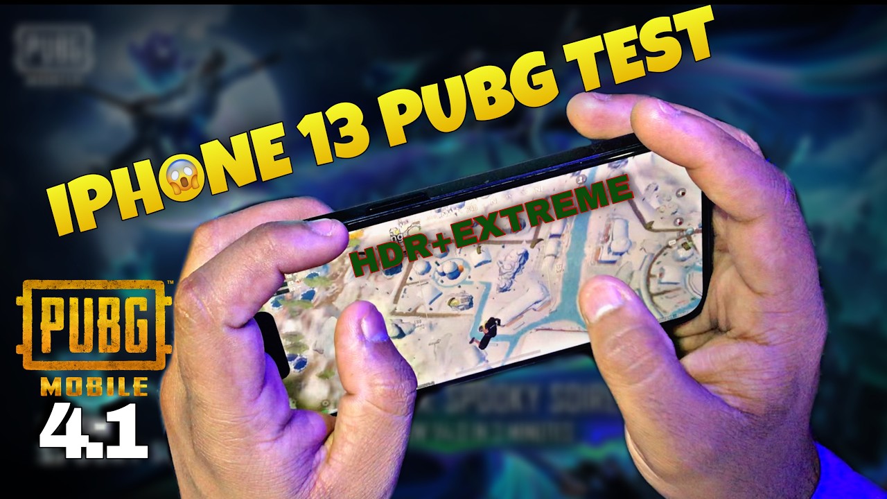 iPhone 13 PUBG Test | Smooth Gameplay & Extreme Graphics