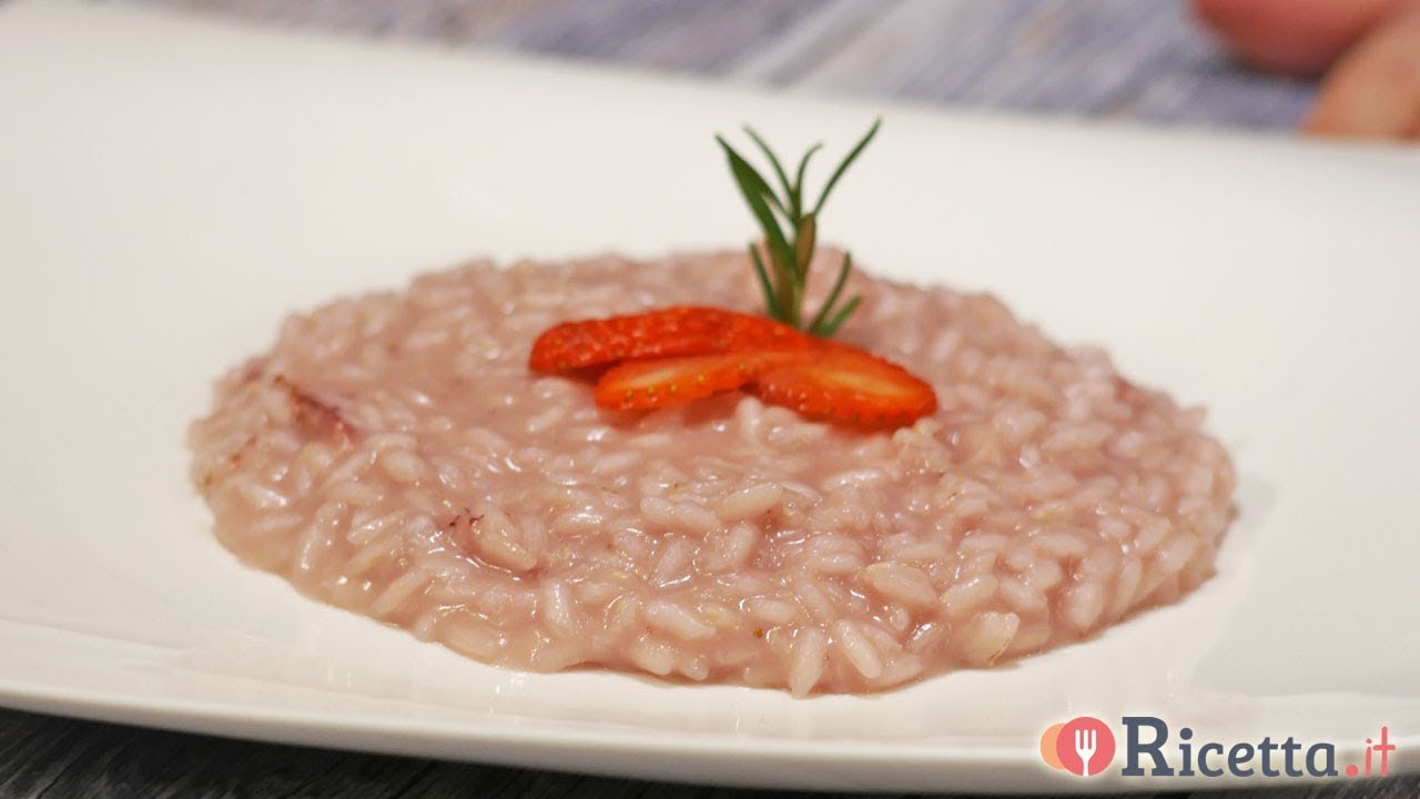 Risotto alle fragole - Ricetta.it