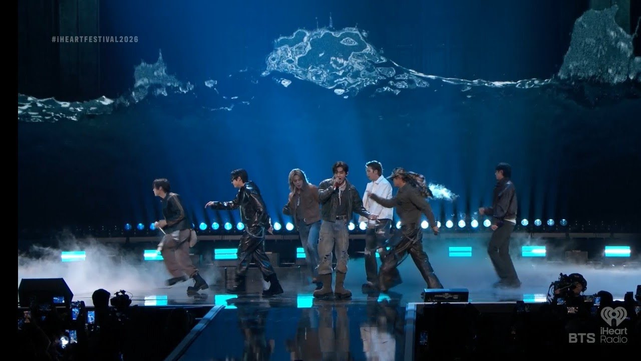 Presentaci&oacute;n de BTS en IHeart Festival 2026💜💜