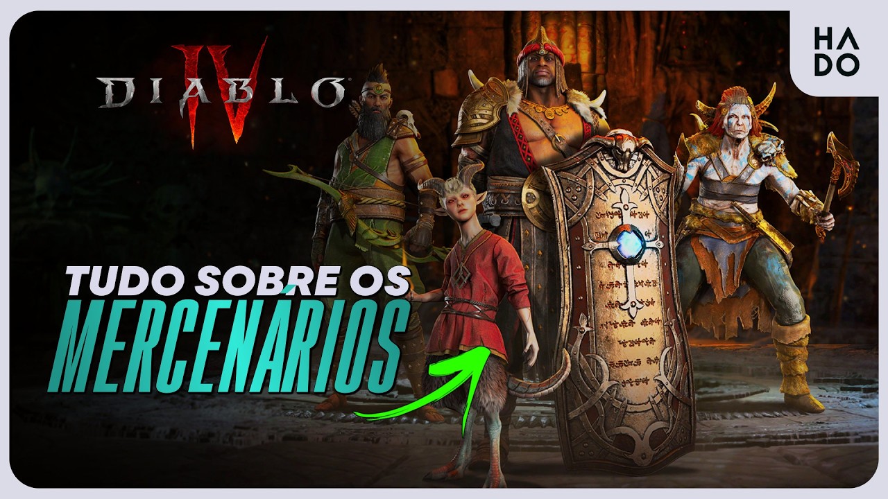 TUDO SOBRE OS MERCENÁRIOS - Diablo IV