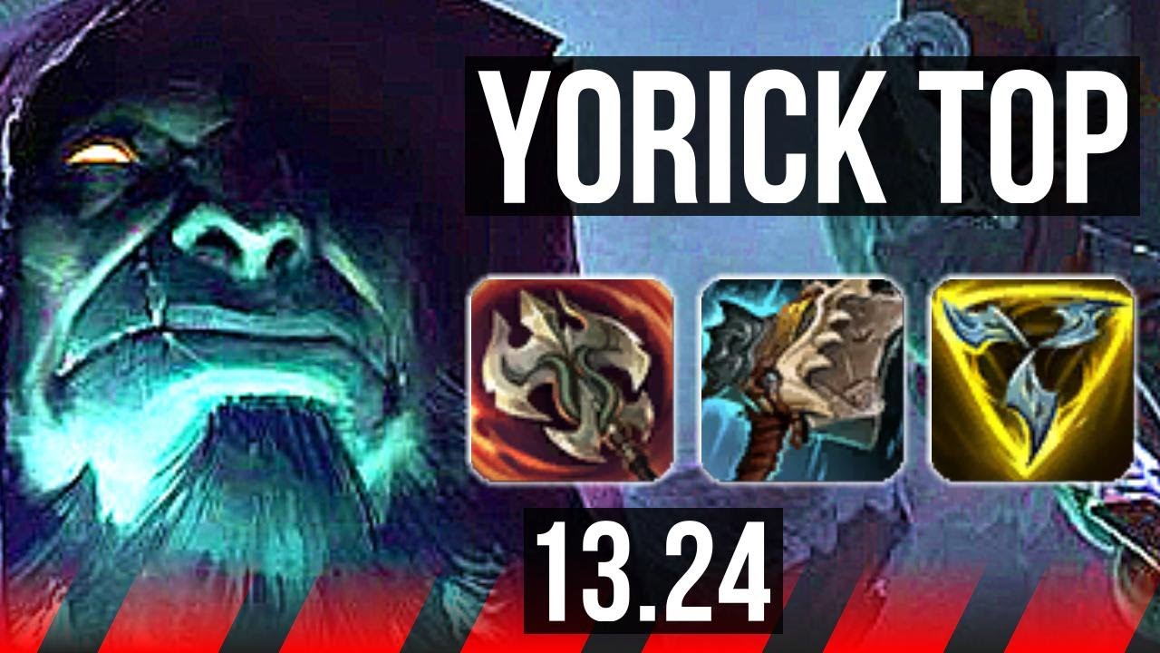 YORICK vs MORDE (TOP) | 700+ games | KR Master | 13.24