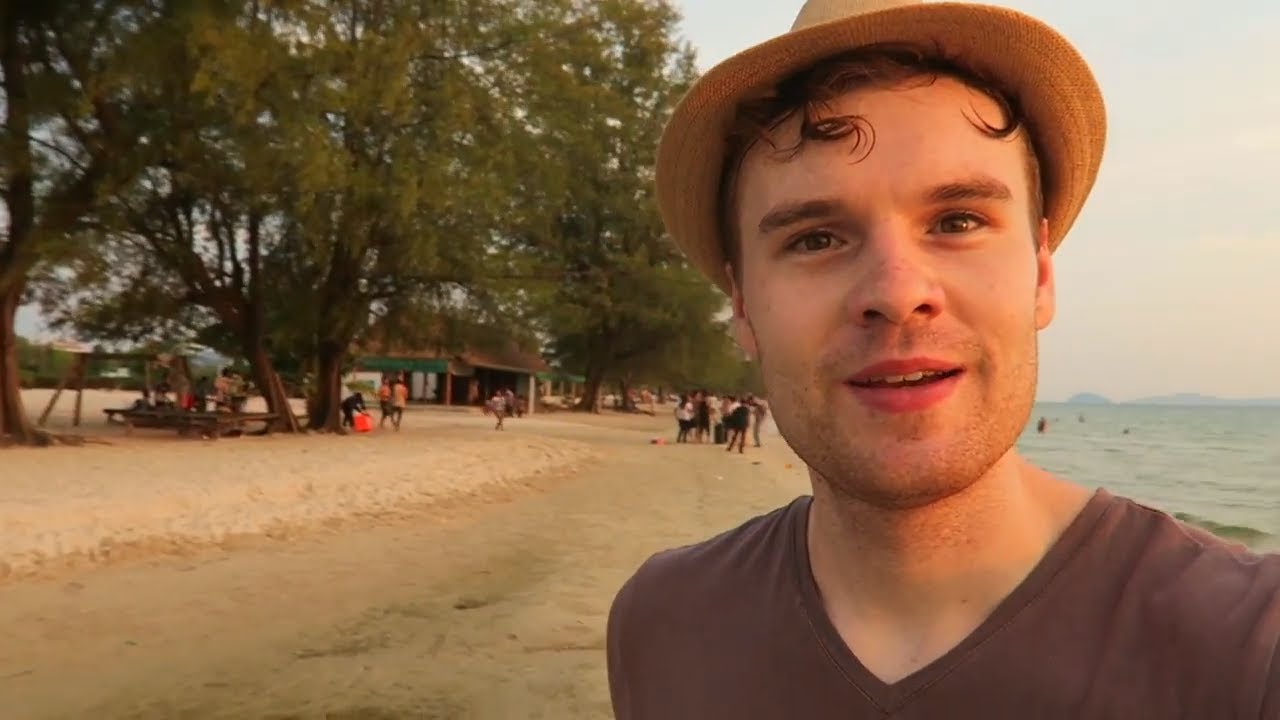 RELAXING AT OTRES BEACH, CAMBODIA (SIHANOUKVILLE) 🇰🇭