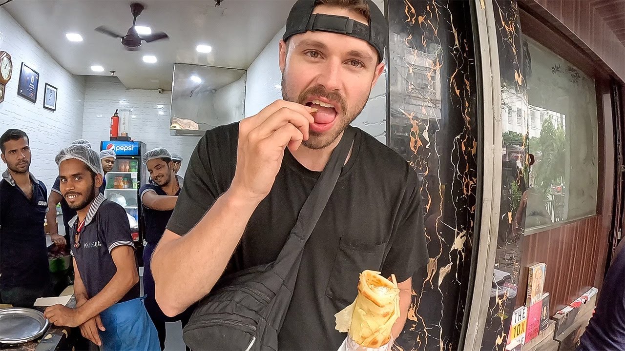 This Kathi roll is better than any Burrito bigger than your baby 🇮🇳