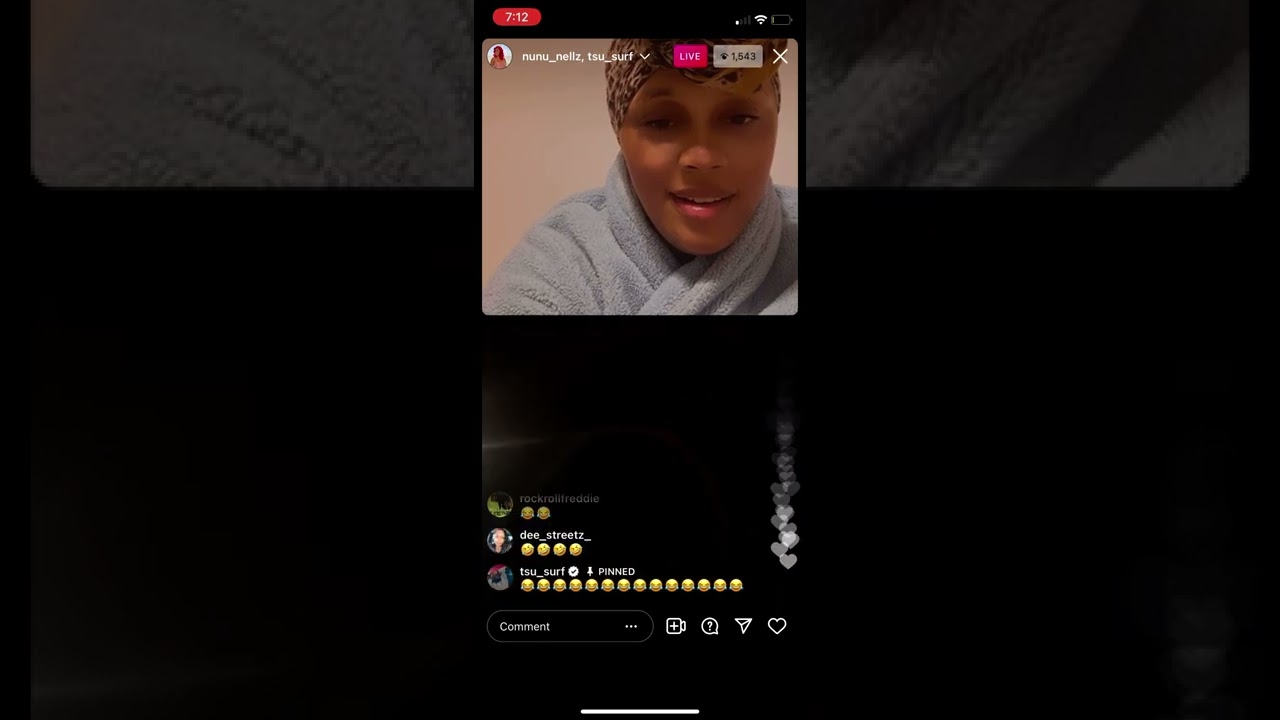 TSU SURF LIVE WITH NUNU NELLZ CRYING ABOUT HIS NEW GF