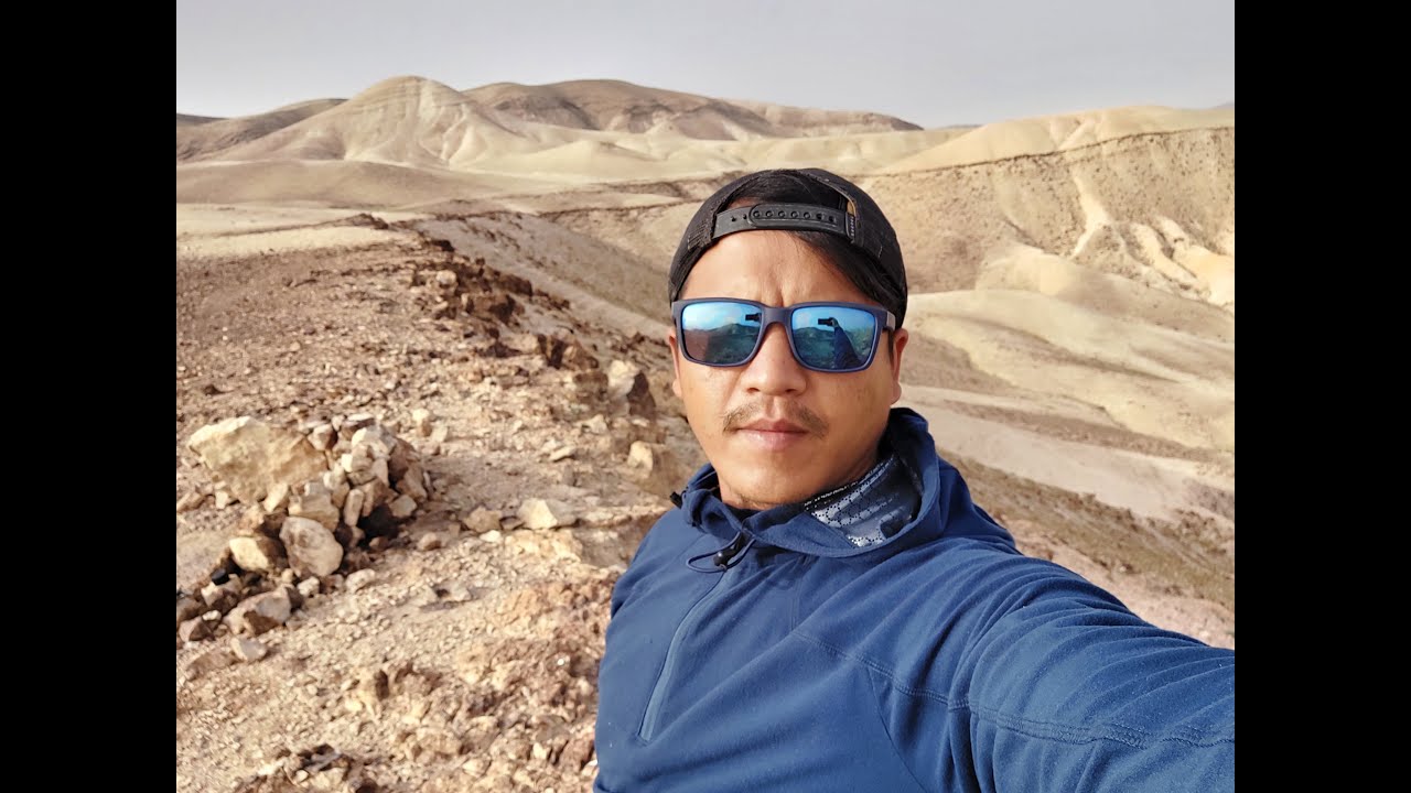 Solo trekking judea&Samaria Desert to Dead Sea.part 1.