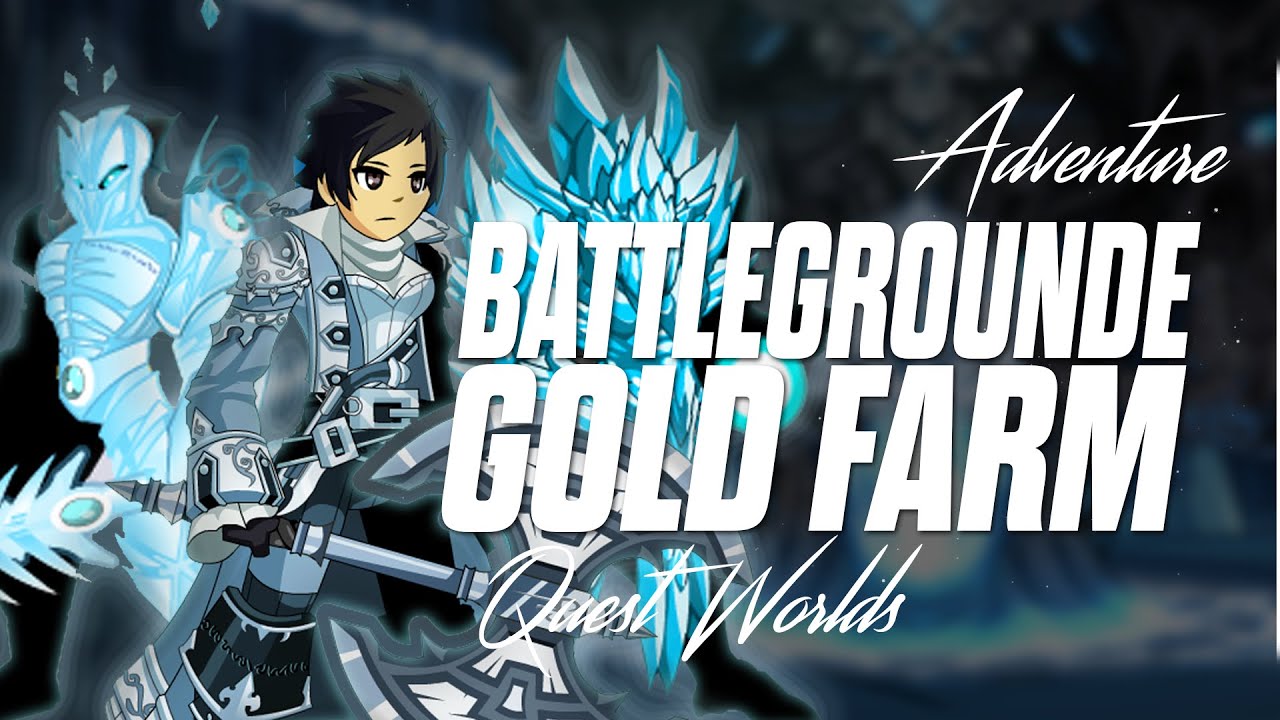 【AQW】BATTLEGROUNDE FAST GOLD FARM | GrimLite Li V2.1