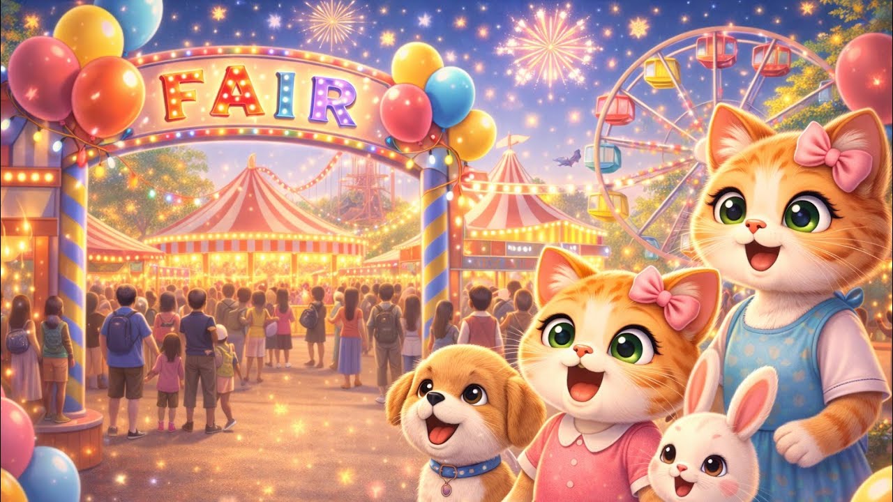 Mini Gai Mela dekhne ✨  | Meow Meow | cat video | hindi cartoon | 