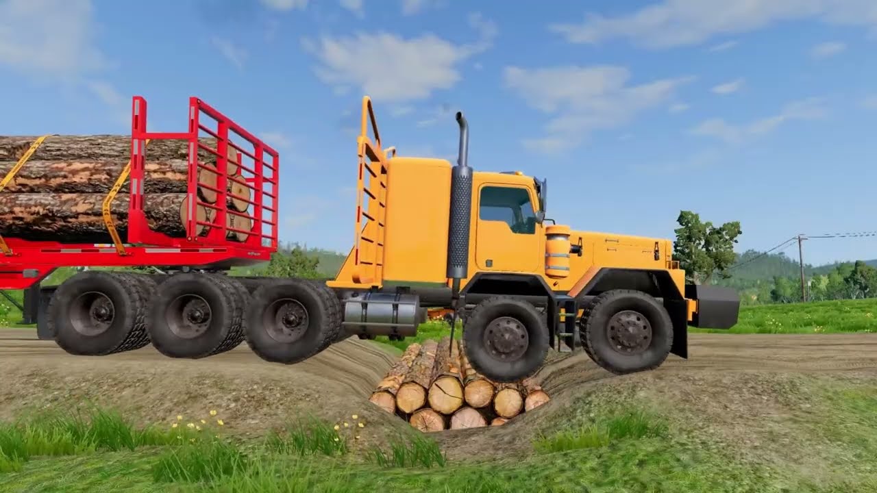 Spintires Mudrunner New Maps, Truck Game, Simulation Game, Game Daily Ep1