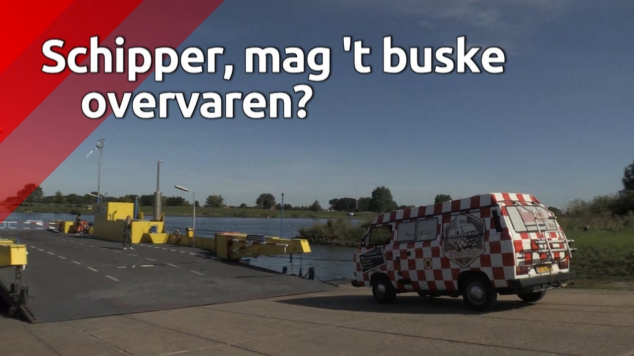 Op het pontje bij Drongelen - Brabants Buske