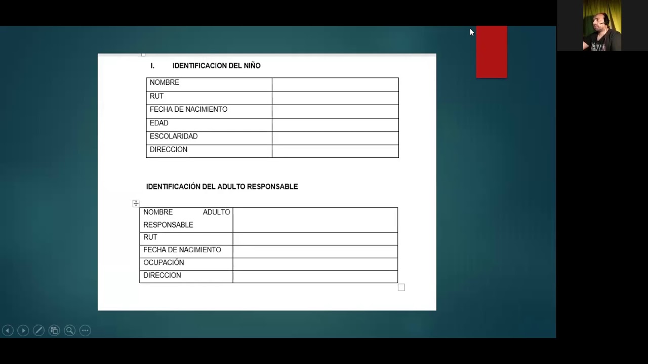 Charla de Informes sociales