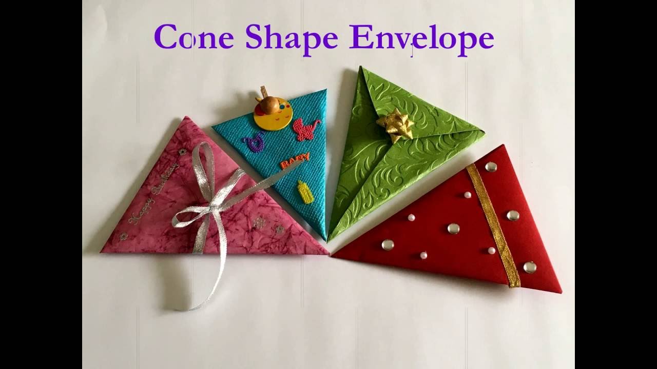 Cone shape Envelope  || Envelope Series ||