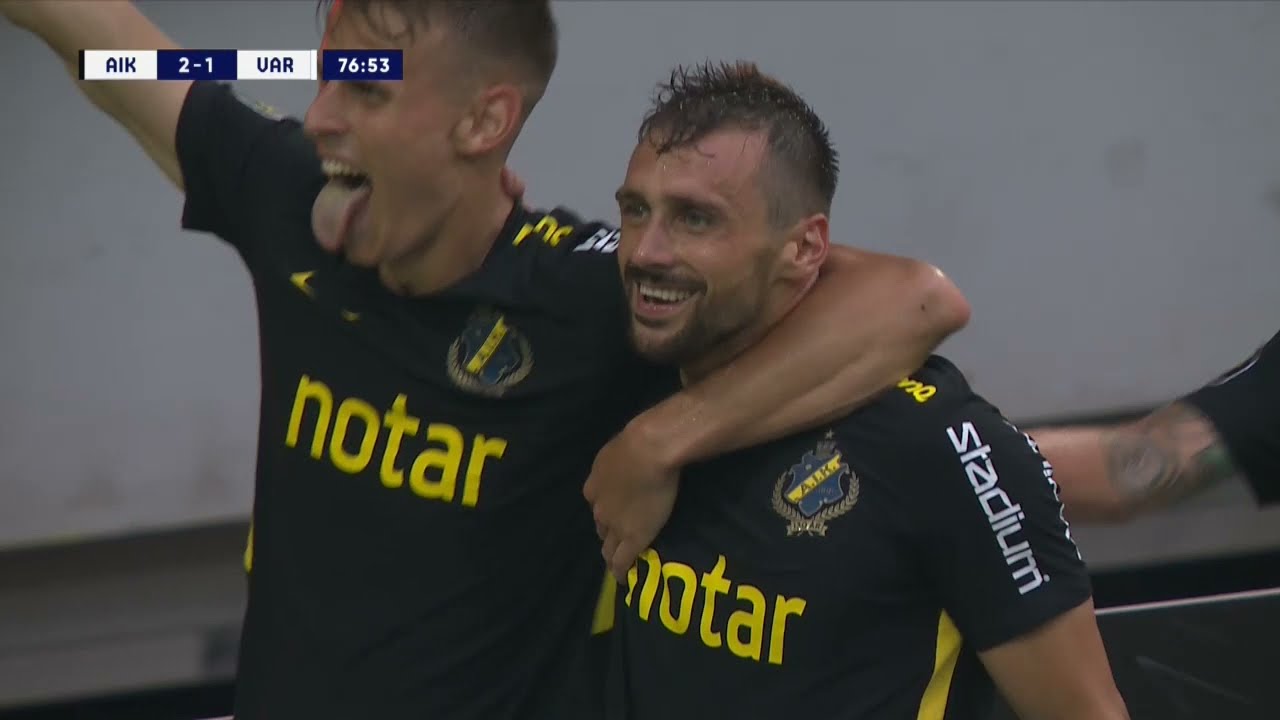 Höjdpunkter: AIK – Varbergs BoIS FC 2–1 | 2021-07-10