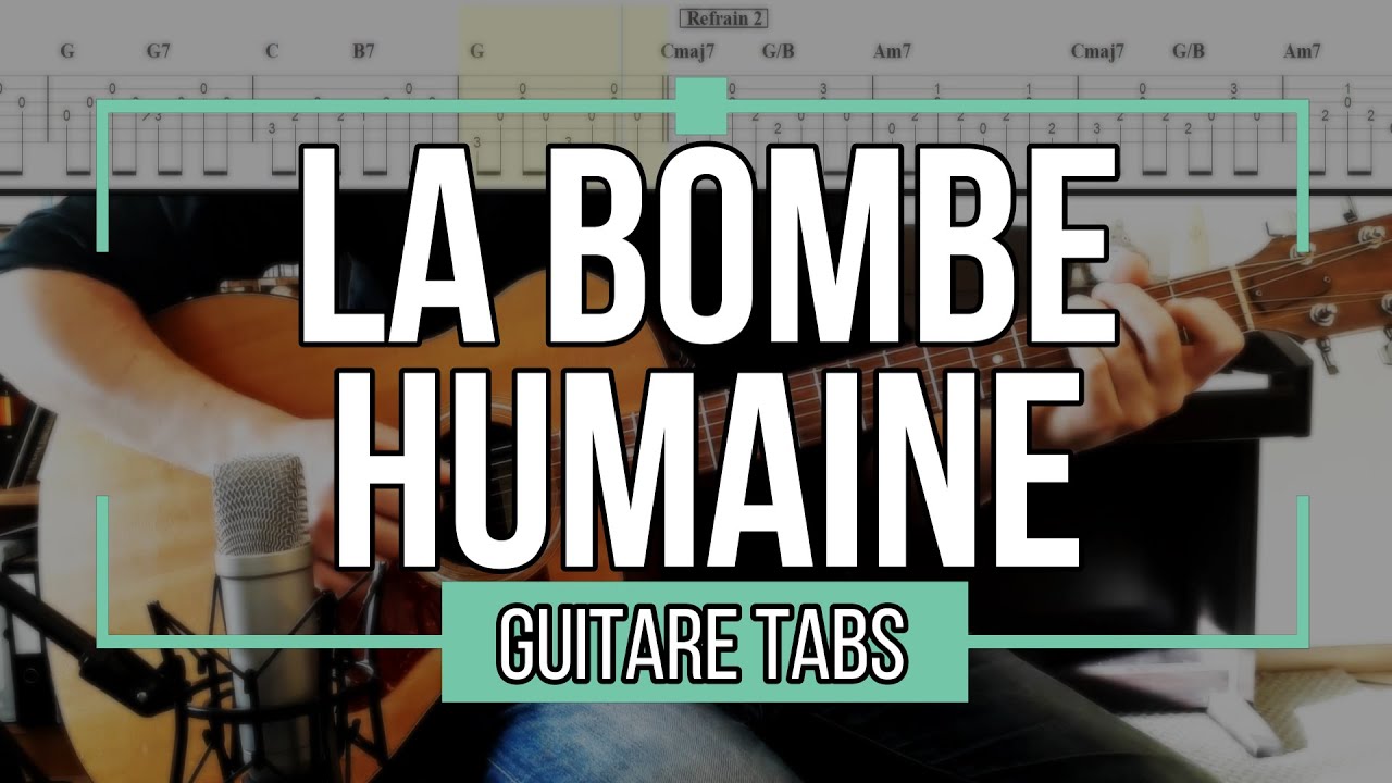 La Bombe Humaine - Téléphone [ Guitare Tabs ]
