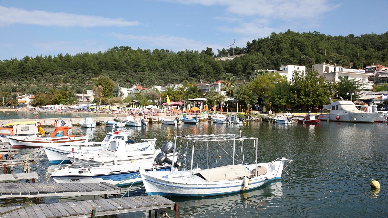 Wyspa Thassos. Nadmorskie miasteczka i porty. Podróże Bliskie Naturze.