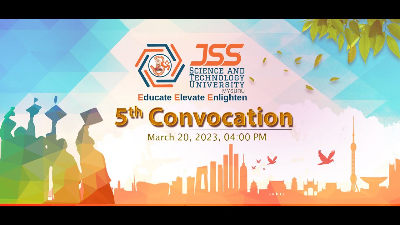 5th Convocation Ceremony - JSS Science and Technology University, Mysuru