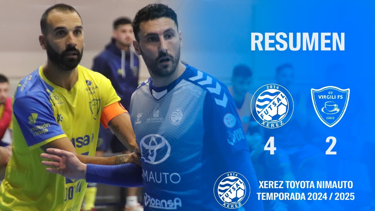 Resumen del Xerez Toyota Nimauto 4-2 CD Virgili FS de Cádiz