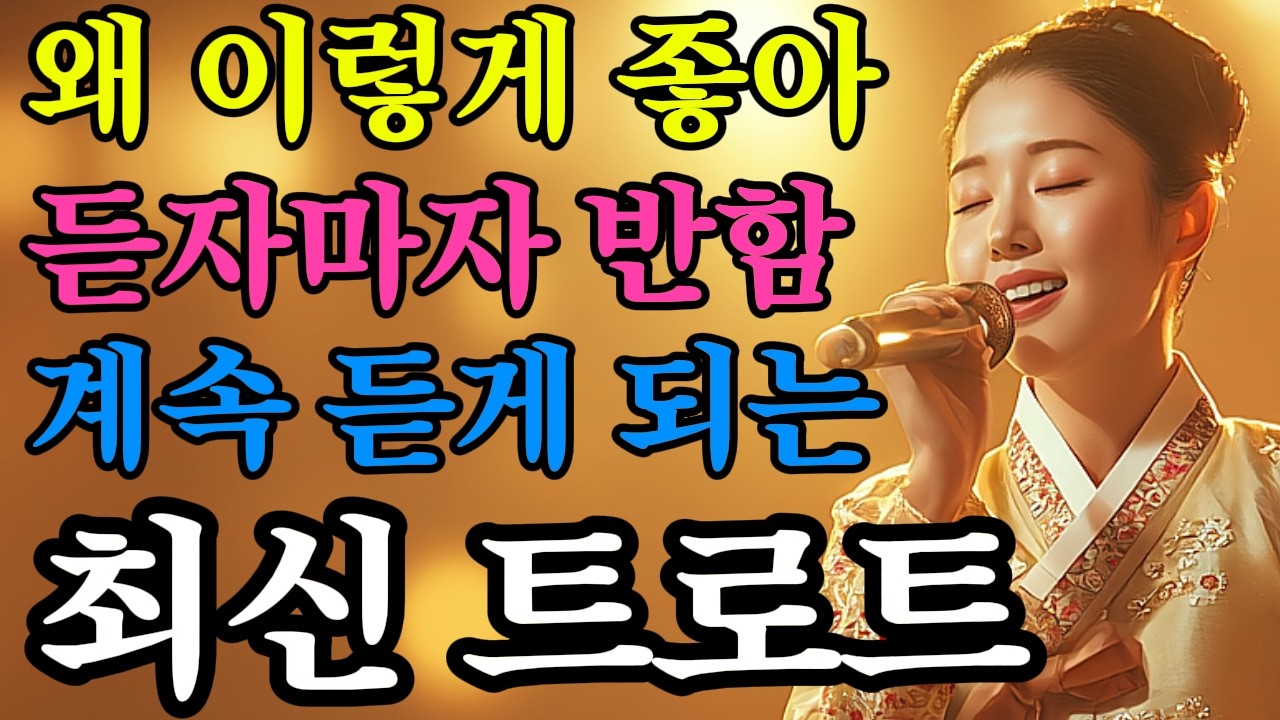 🔥 한 번 틀면 멈출 수 없는 트로트 #트로트명곡 #트로트추천 #최신트로트