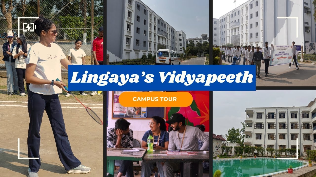 Lingaya&rsquo;s Vidyapeeth Campus Tour 2025 | Explore the Future of Learning!