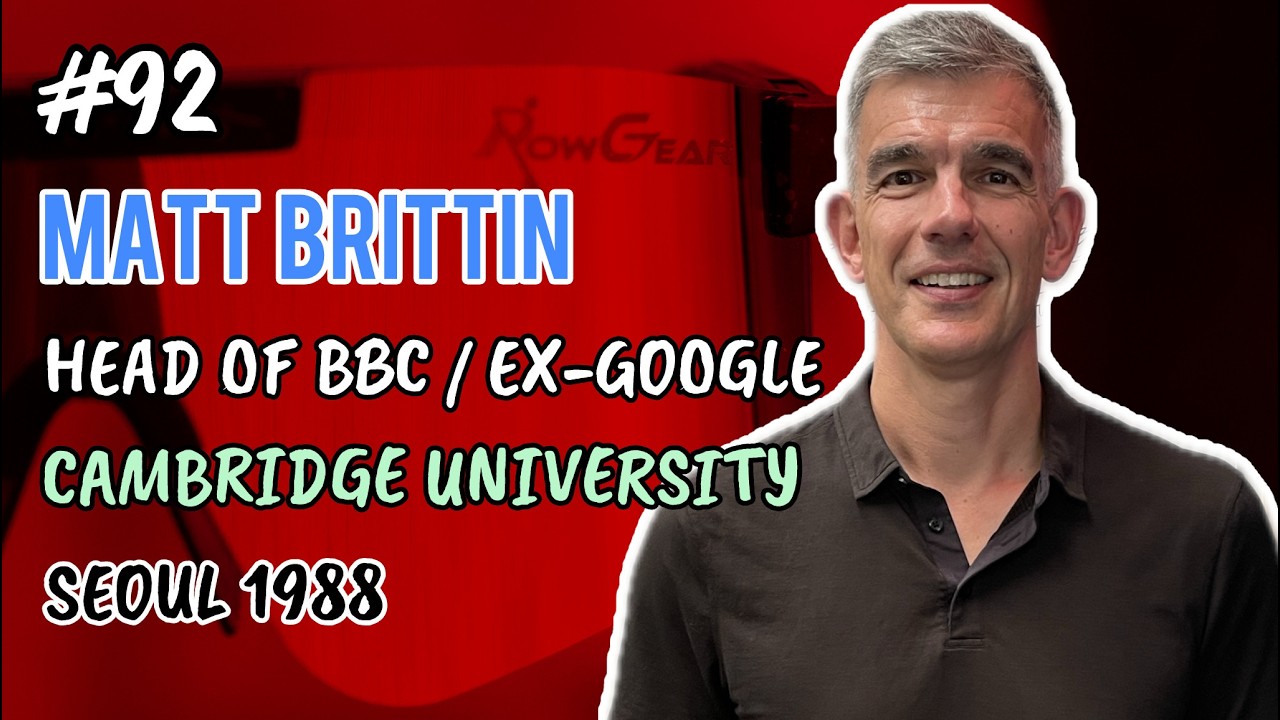 #92 - Inducing High Performance in Teams with Head of BBC, Ex-Google & Olympian Matt Brittin