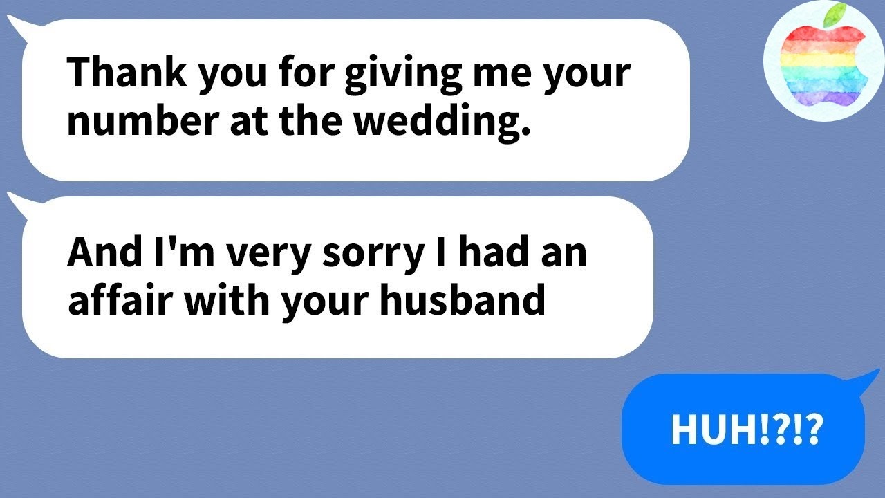 【Apple】My Husband’s Coworker I Met at Our Wedding Apologized for Being His Lover