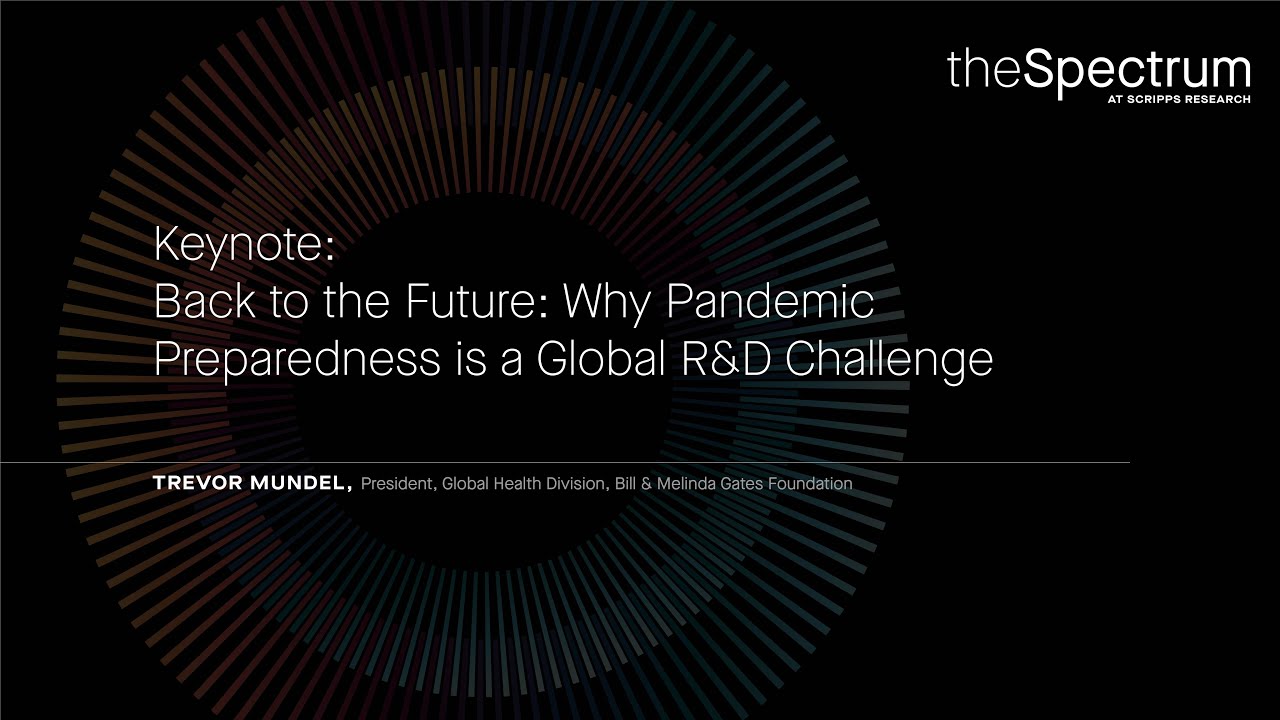 Keynote: Back to the Future: Why Pandemic Preparedness is a Global R&D Challenge