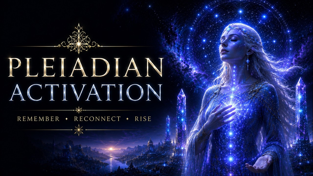 Pleiadian Song of Light ✨ Awakening Activation | Unlock Your Soul Codes (432Hz)