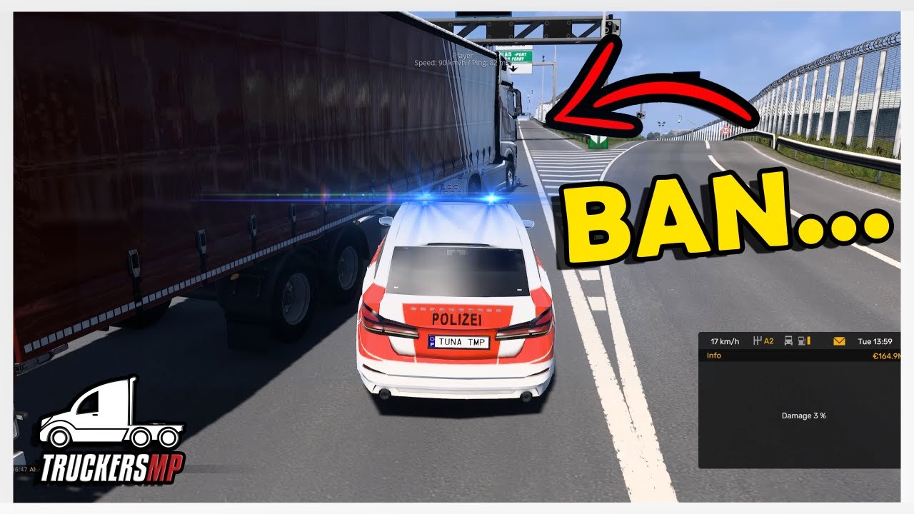 🚫 SORRY, But I Had to BAN... 👮 | TruckersMP