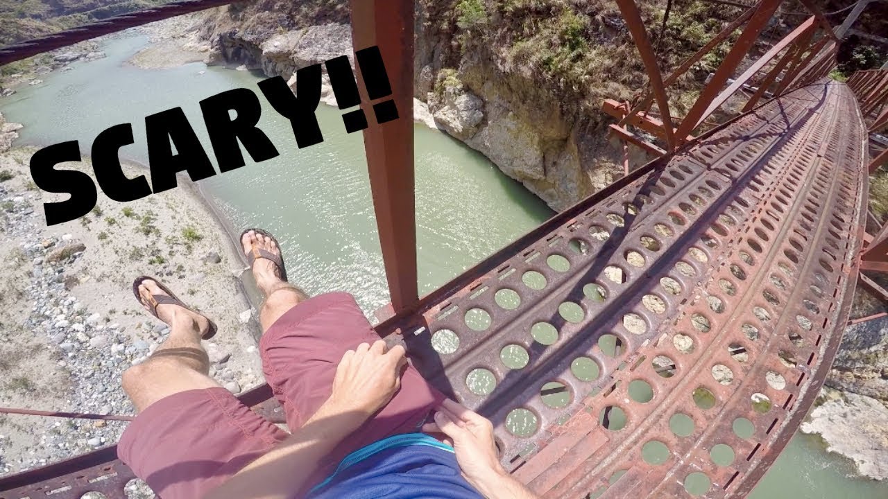 BIG SCARY MOUNTAIN BRIDGE IN THE PHILIPPINES! (Half Filipino Friend Says Goodbye)