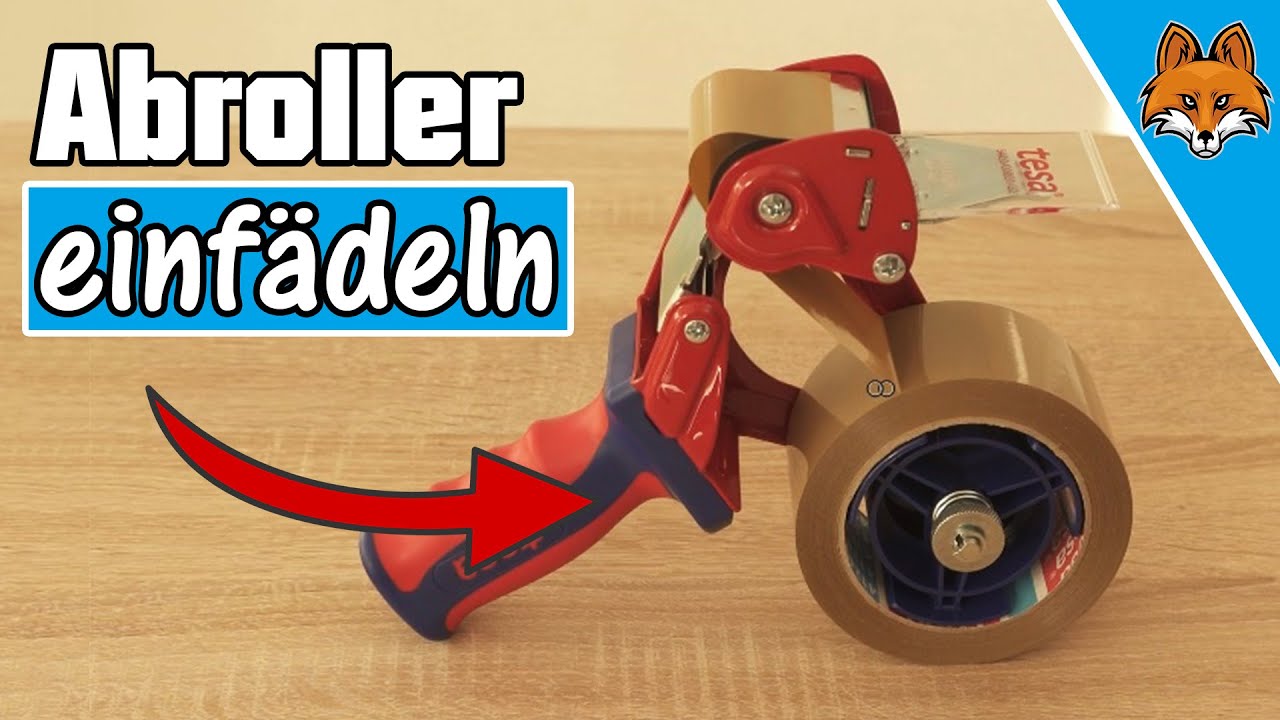 Tesa Abroller einfädeln - einfache Anleitung ✅