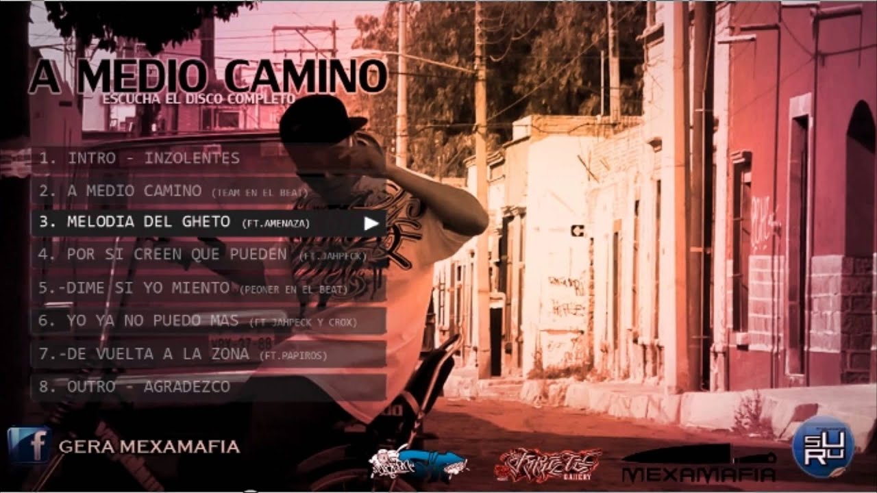 Gera MXM Ft Amenaza - Melodia del Ghetto (MIXTAPE)