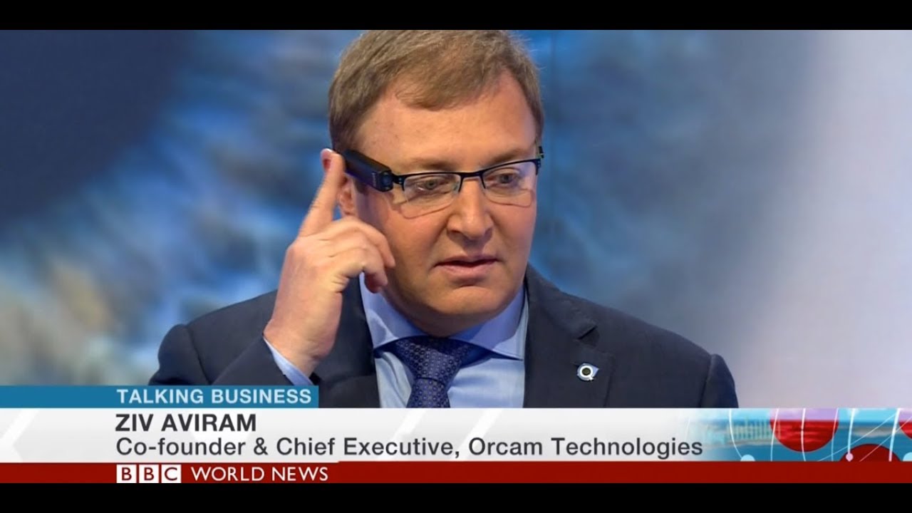 OrCam CEO/Co-Founder, Ziv Aviram, on BBC, Discussing OrCam MyEye 2