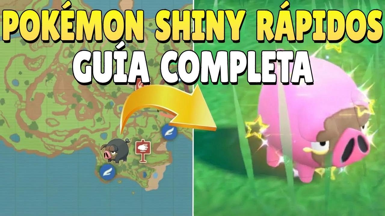 Guía completa para cazar Pokémon shiny en brotes en Scarlet y Violet