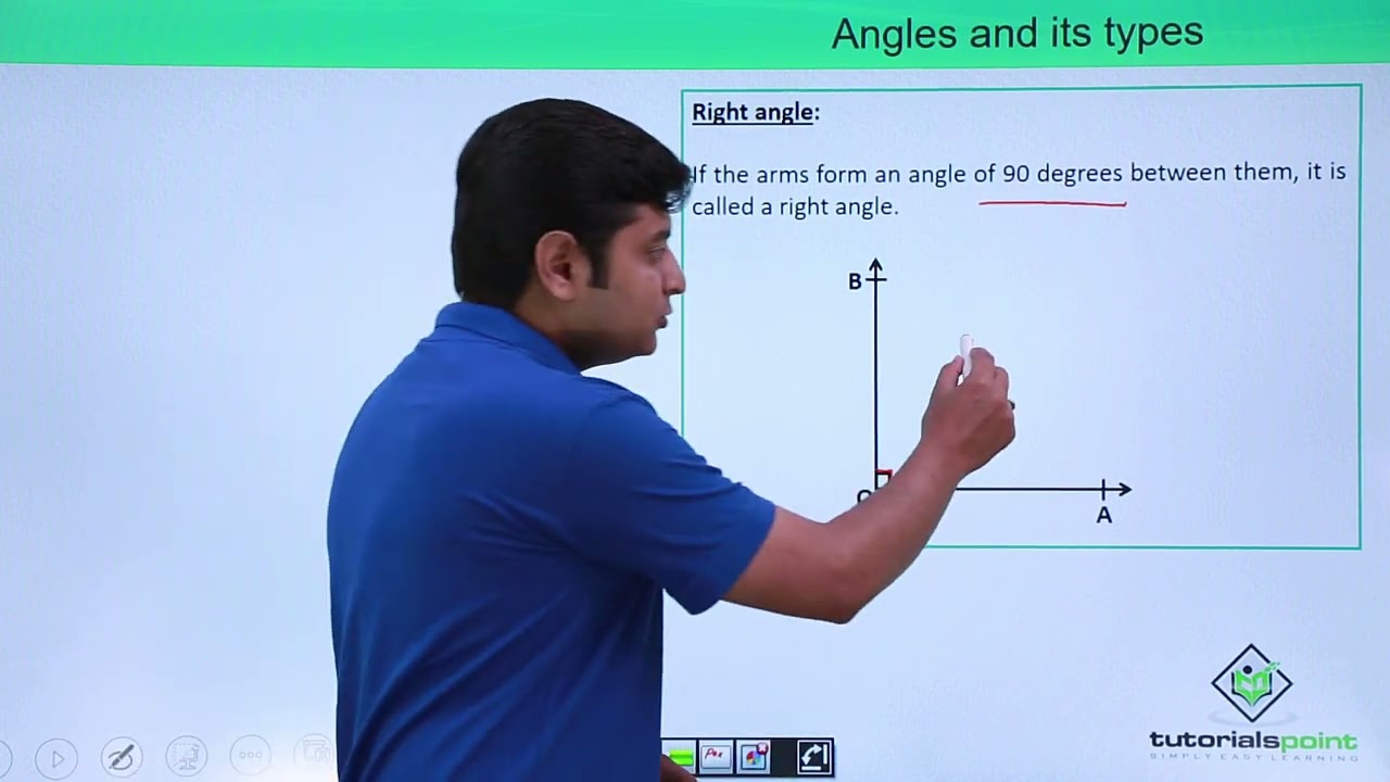 Class 9th -  Lines and Angles - Angles and its types