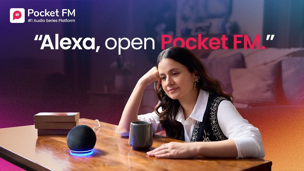 Pocket FM now available on Alexa | India, Kuch Acha Suno!