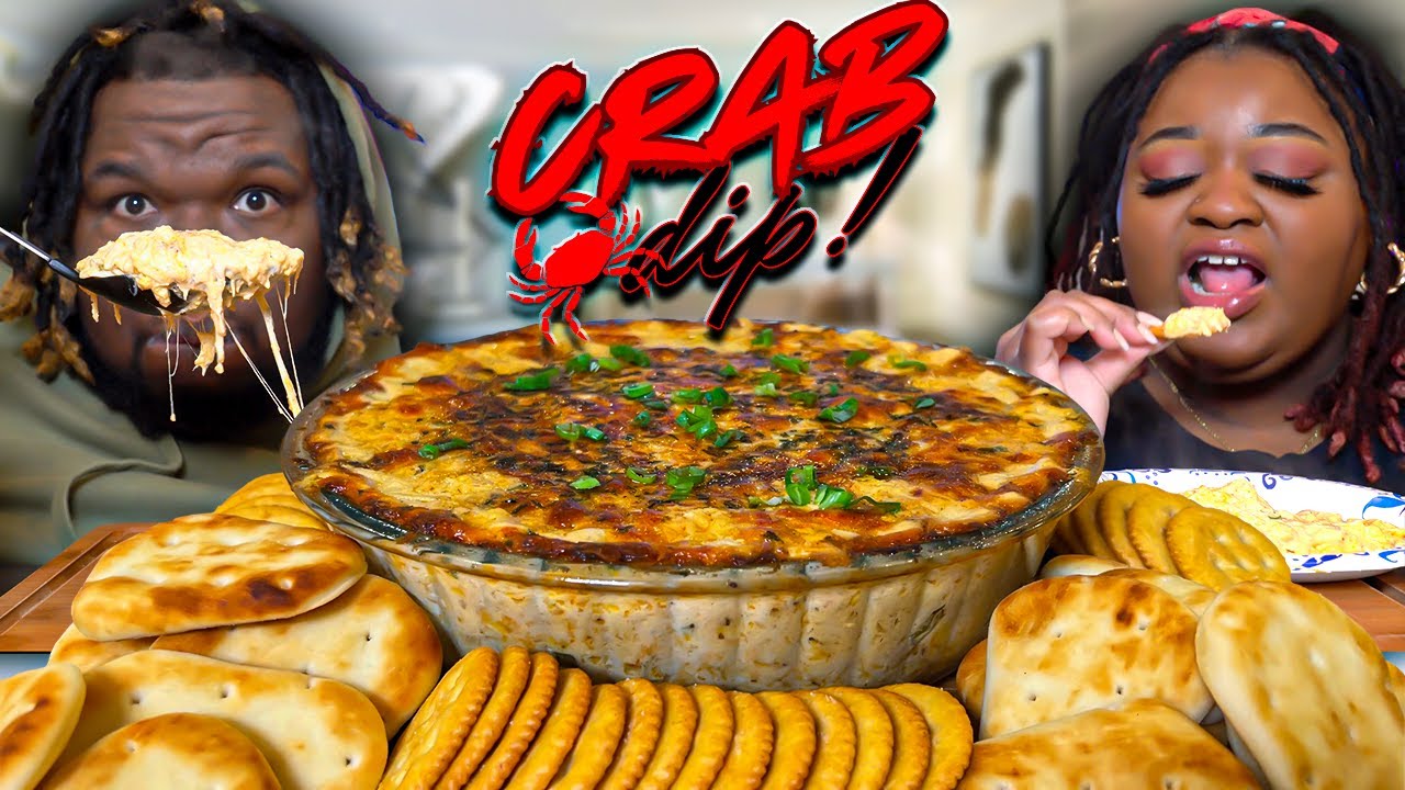 I MADE THE MOST FIRE CRAB DIP 🔥| DAY 3 | 7 DAYS OF SEAFOOD CHALLENGE!! | MUKBANG EATING SHOW