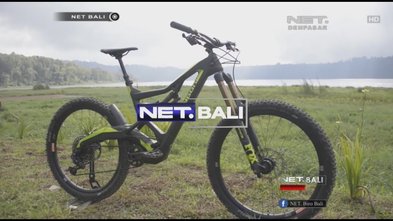 NET. BALI - CANGGIHNYA TEKNOLOGI PADA SEPEDA GUNUNG