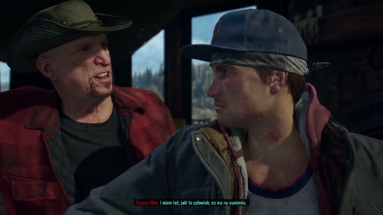 Najlepsze sceny z Days Gone. Jak Żelazny Mike ustawia Decona i Skizza do ładu.