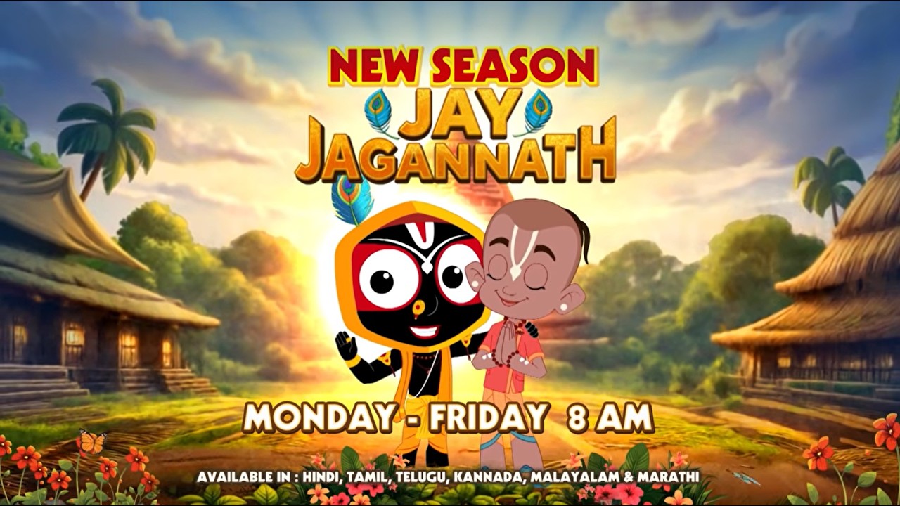 Jagan Ke Sang Utsav Ka Rang!🤩| Jay Jagannath⭕❗⭕| Monday to Friday, 8am | Promo | @PogoChannel