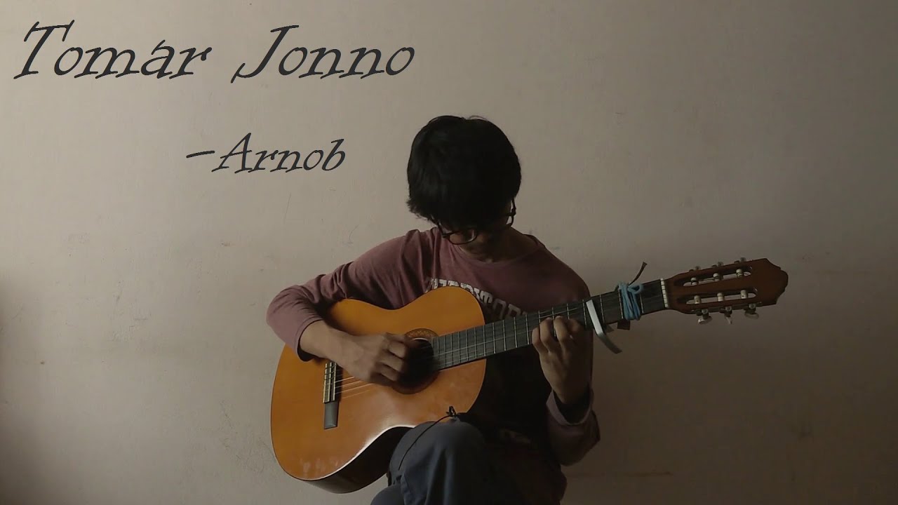 Tomar Jonno Nilche tara -Arnob (guitar cover) | Fingerstyle