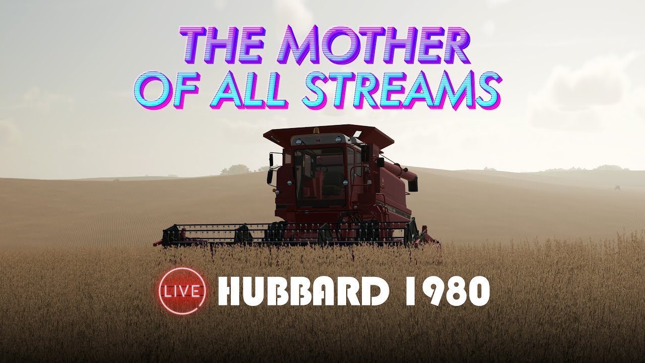🔴 LIVE - HUBBARD - 16x New Server - Retro Mega Harvest - FS22