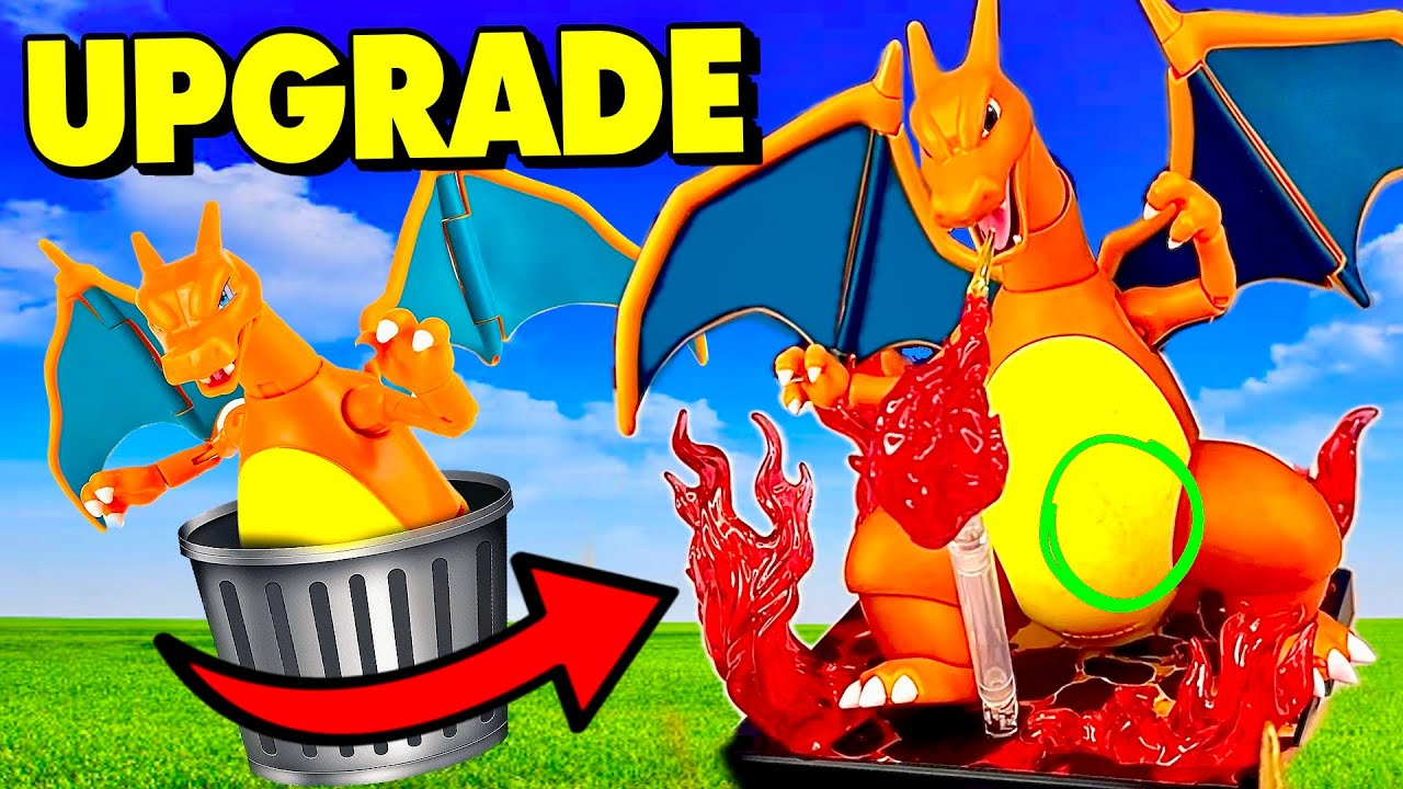 WHO WINS? Blokees or Jazwares? (Charizard Pokemon Figure)