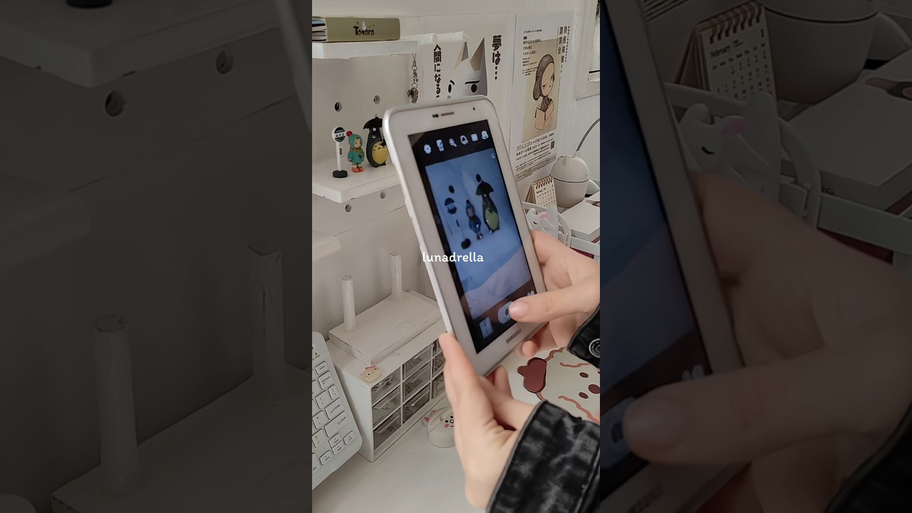 Using Samsung Galaxy tab 2 7.0 (2012) in 2025 ☁️ Aesthetic Samsung Tablet, what's on my tablet 💞
