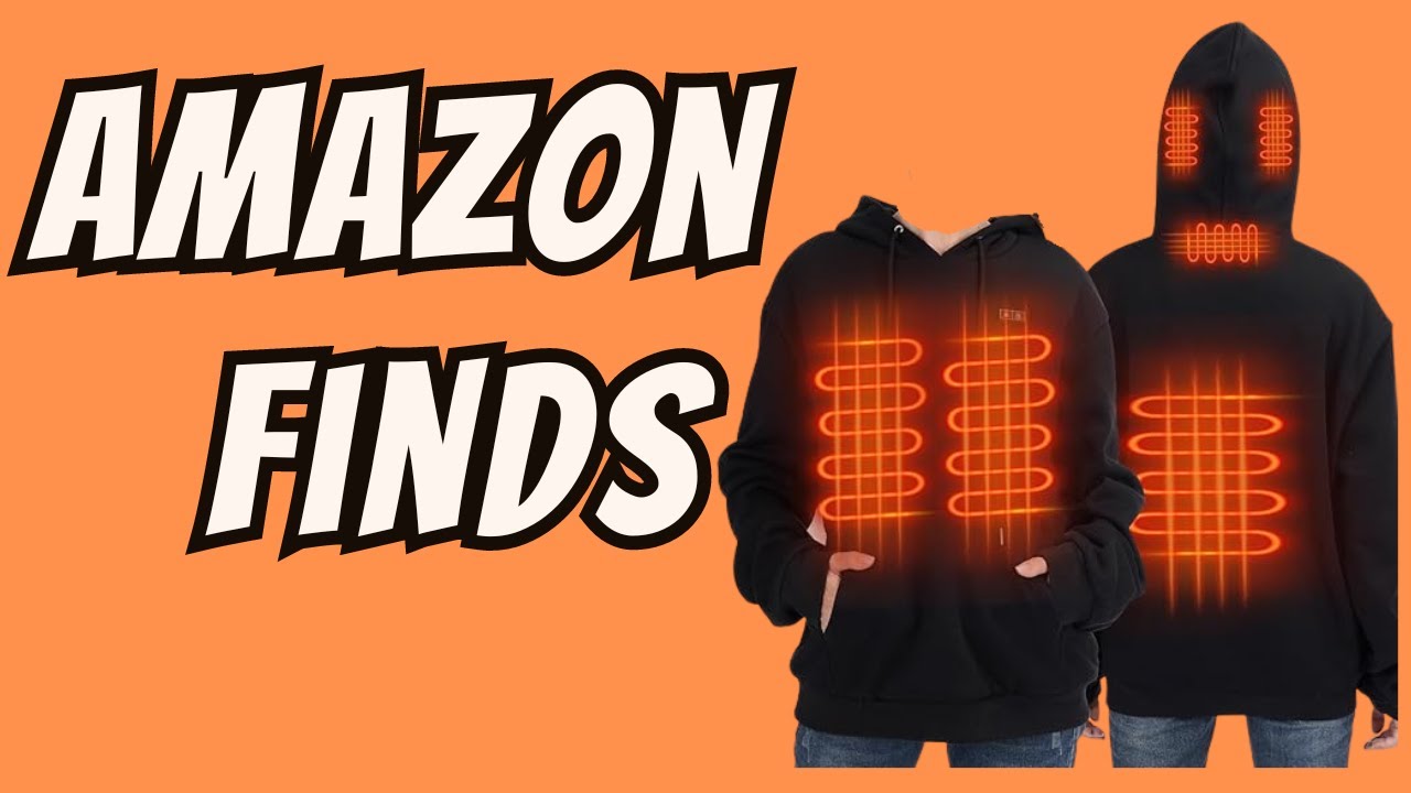 Heated Sweatshirt/ Stay Warm for Winter/ Amazon Finds| What You Need to Know before You Buy