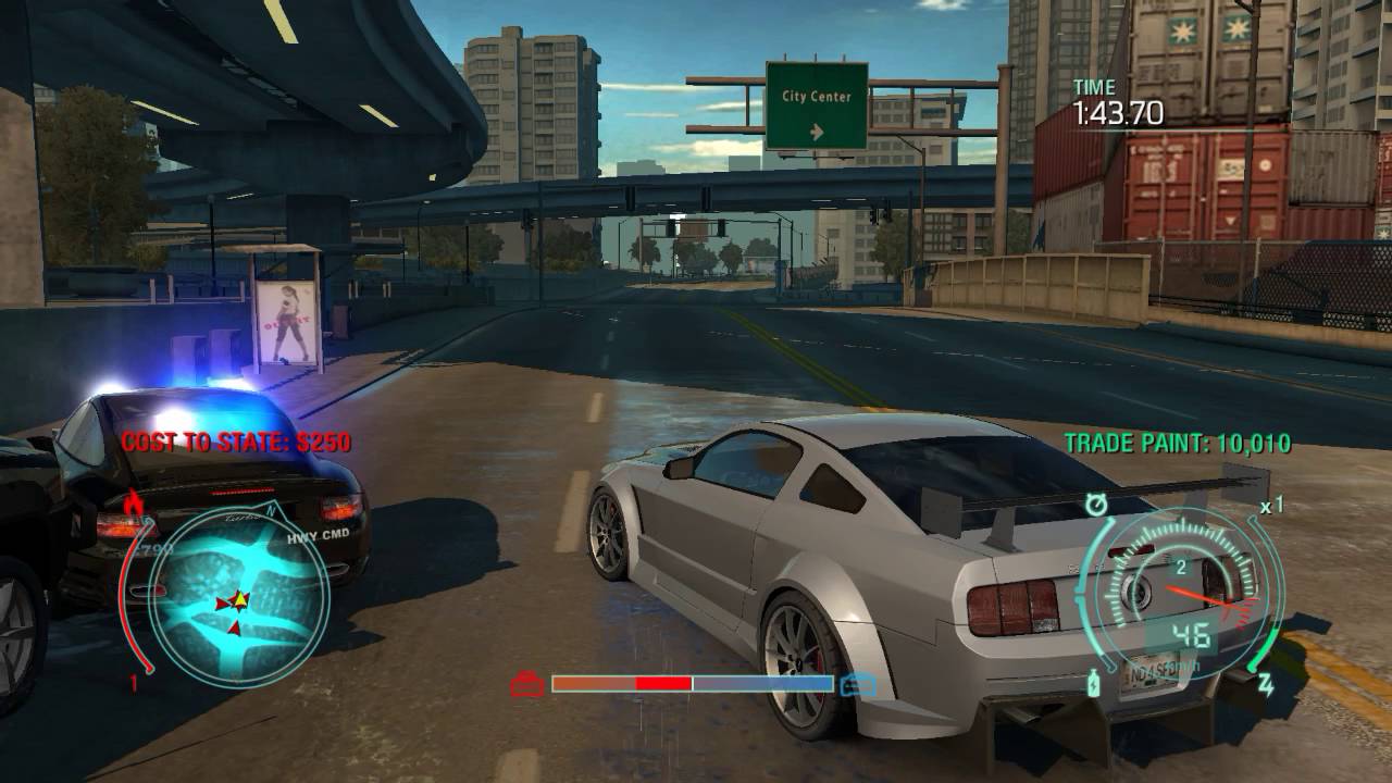 Noob Police VS Elite Mustang NFS Undercover - UGNL
