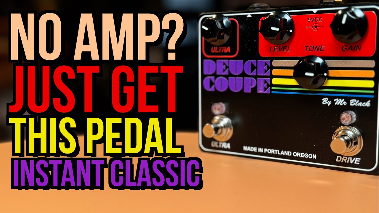 No Amp? Just Use This Pedal (Deuce Coupe by Mr. Black)