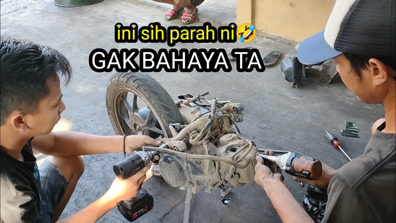 bongkar mesin beat new kok GINI ya