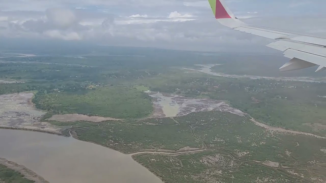 Landing in Guinea-Bissau / Aterrissando em Guiné-Bissau