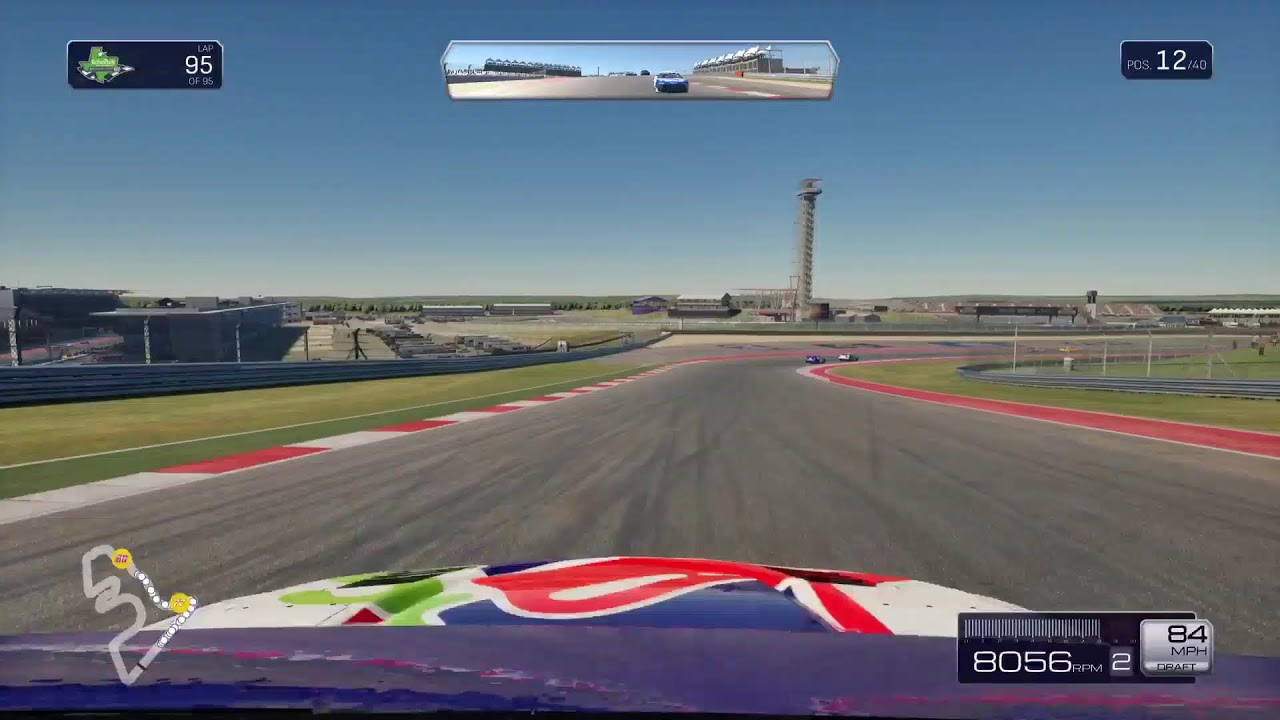 100% Cota race Nascar 25